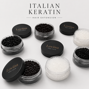 Italian Keratin Beads for Hair Extensions