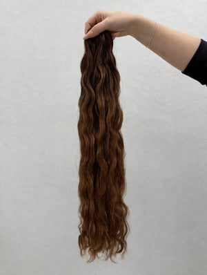 Loose Wave Chocolate Chestnut Brown #4 — 100% Human Hair