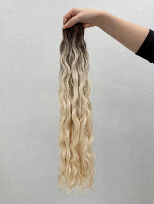 Loose Wave Natural Root Platinum Vanilla — 100% Human Hair