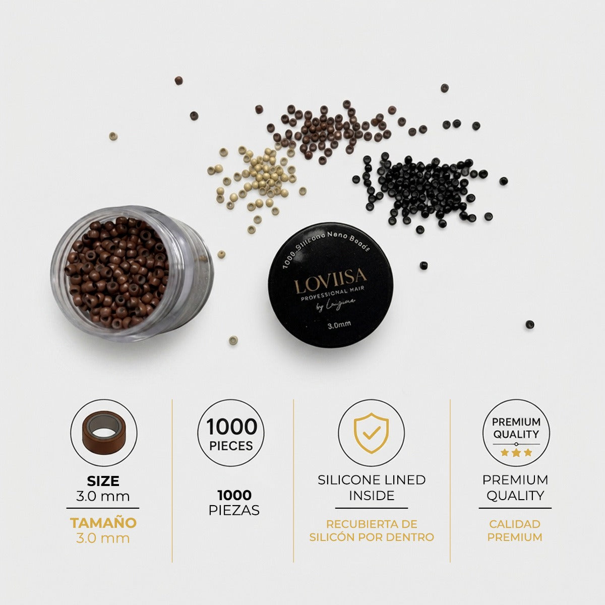 Nano Silicone Beads