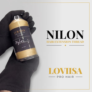 Bonded Nylon Pro Thread for Hair Extensions