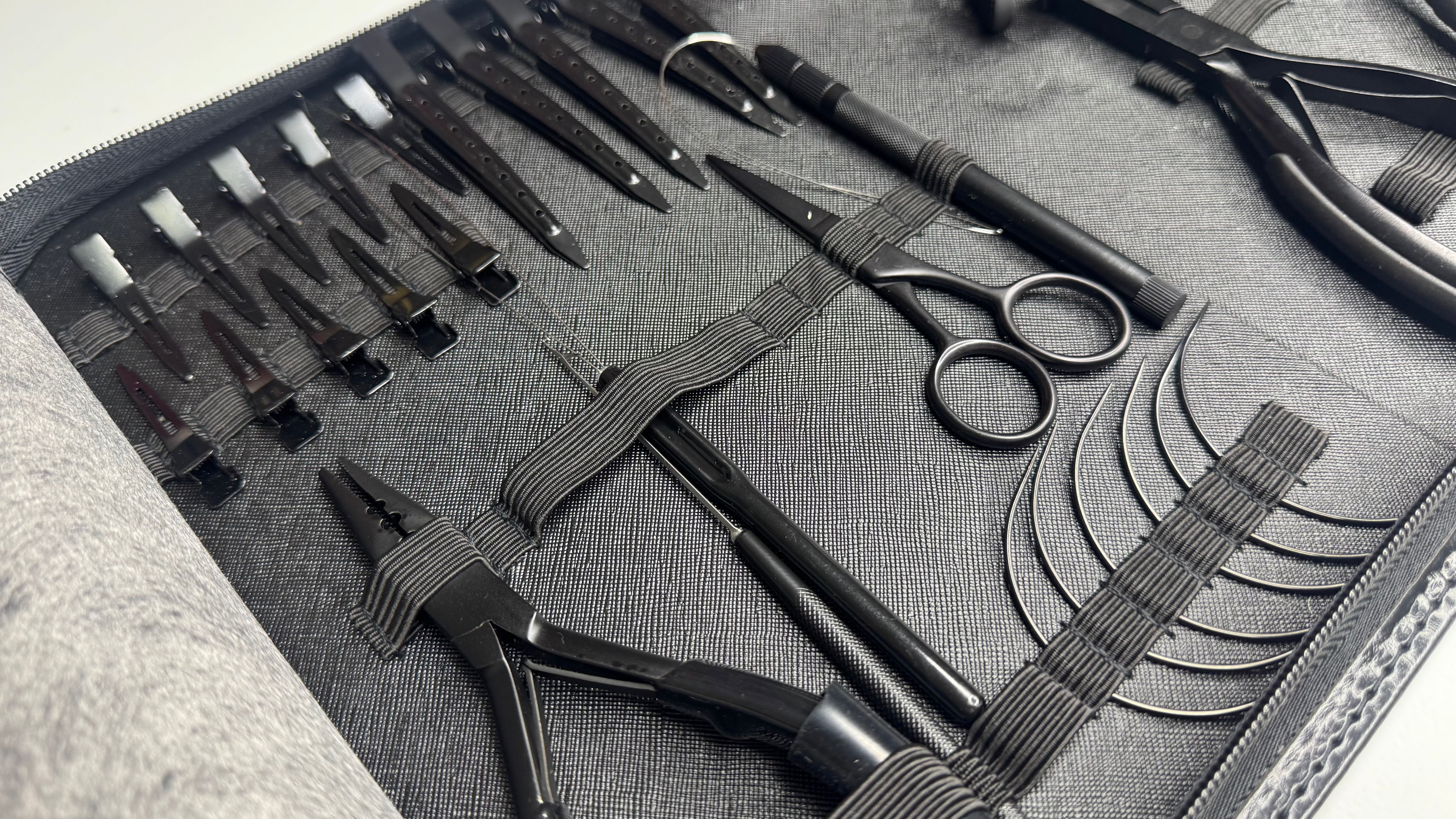Professional Hair Extension Tool Kit – Complete Installation Set