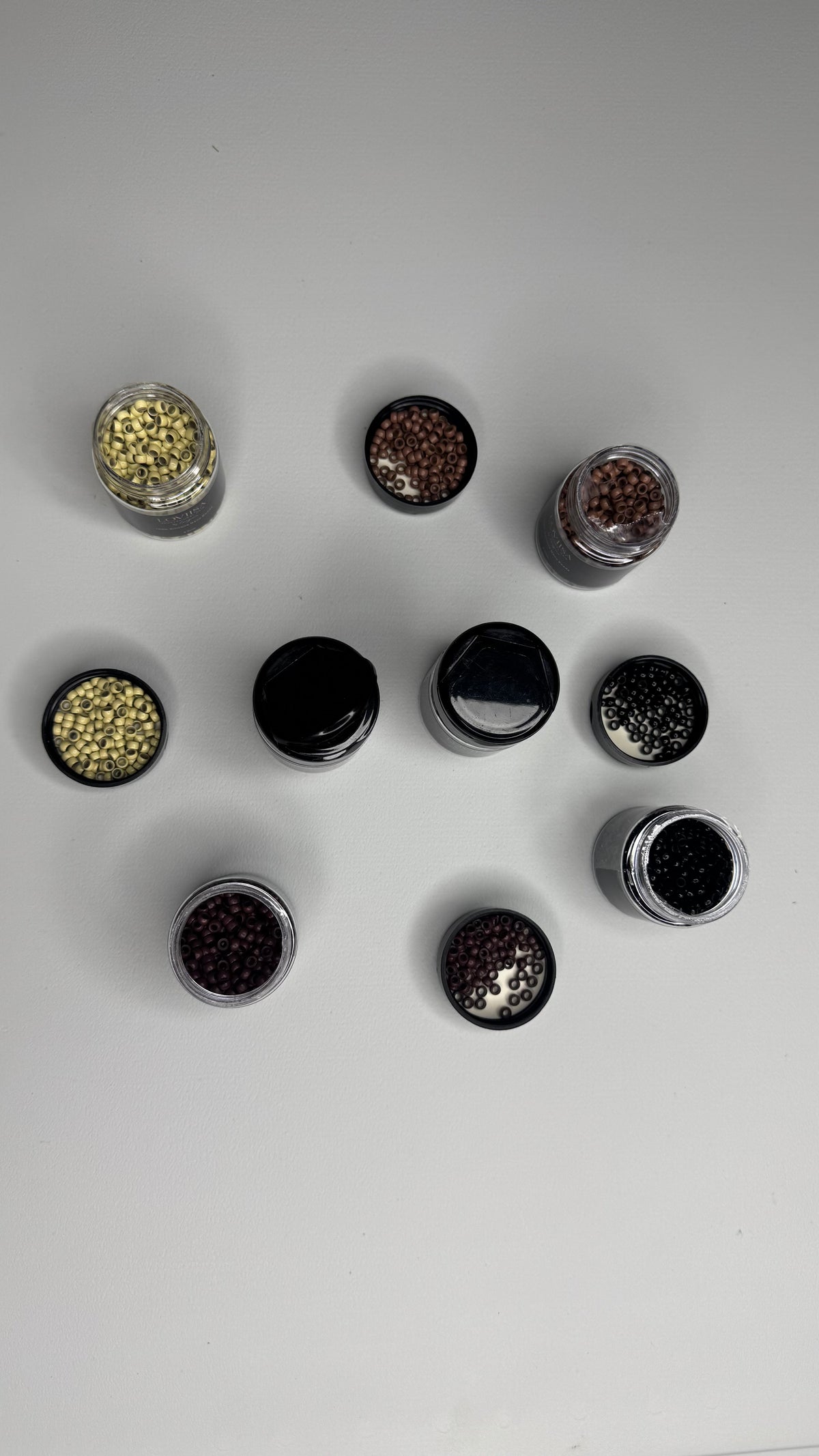 3MM Micro Beads for Hair Extensions — professional use