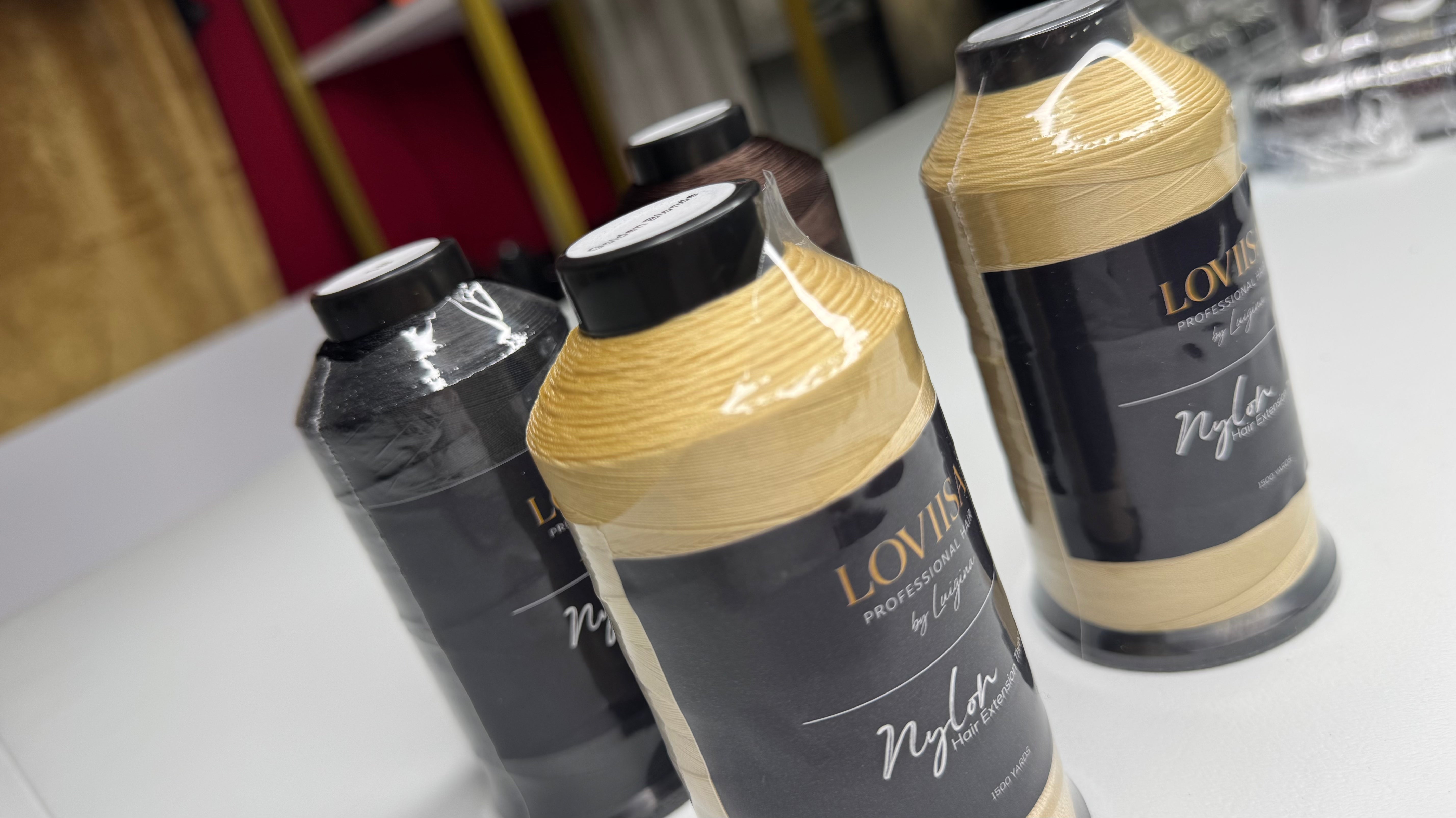 Bonded Nylon Pro Thread for Hair Extensions