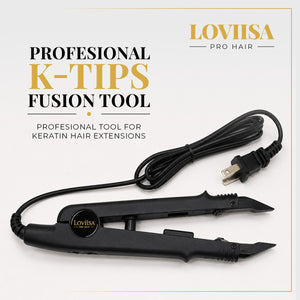 Professional Keratin Heat Iron for Hair Extensions