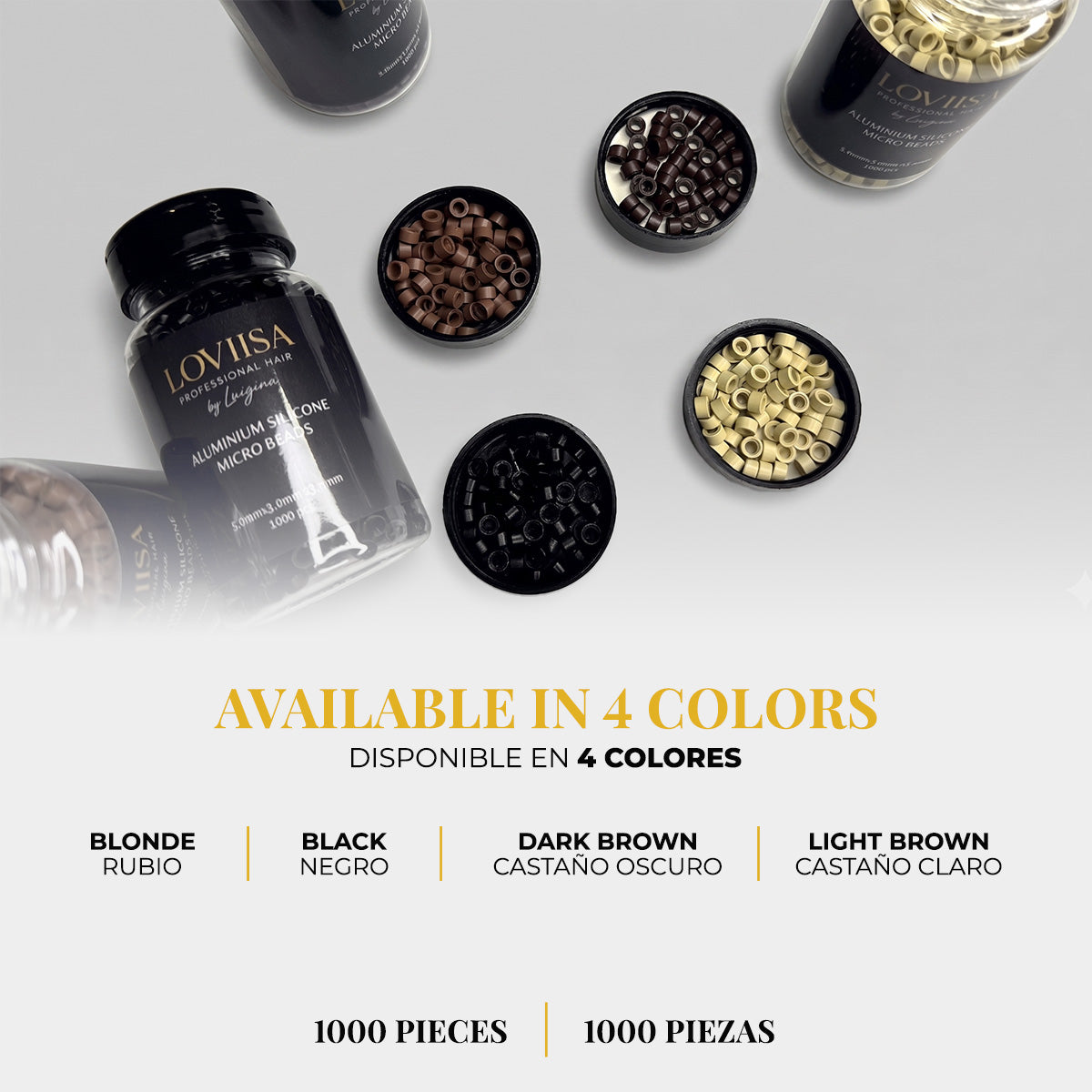 3MM Micro Beads for Hair Extensions