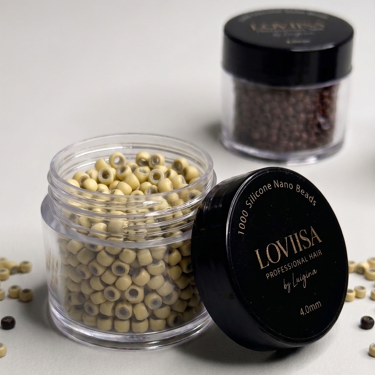 4MM Micro Beads for Hair Extensions — professional micro beads