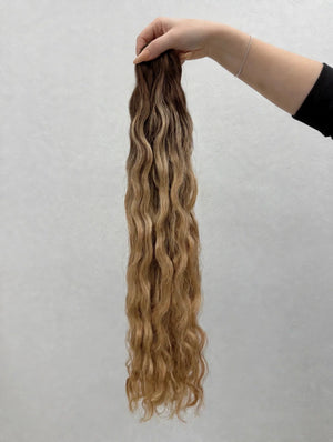Loose Wave Beige Blonde Highlight Mix (4/24) — 100% Human Hair